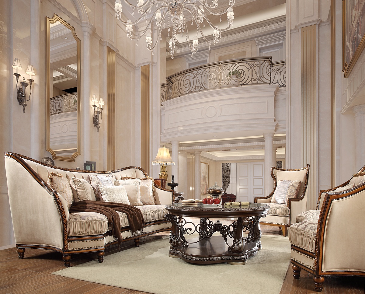 elegant living room floor
